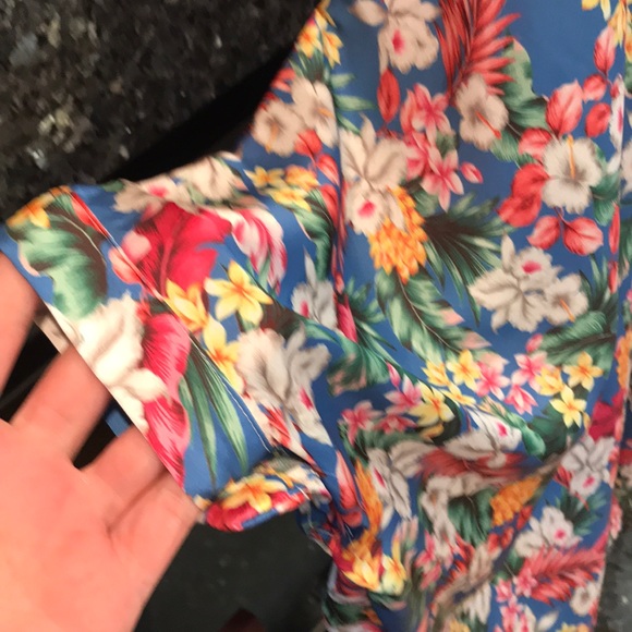 Nwot Maisie tunic dress floral size medium - Picture 5 of 8